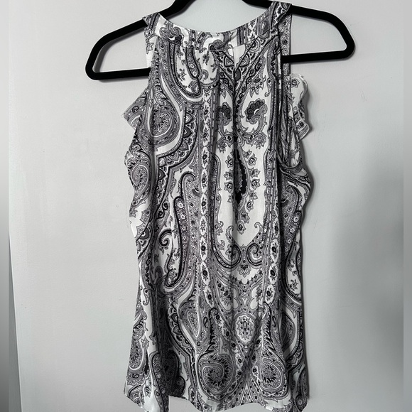 Milano Paisley Ruffle Top - Picture 2 of 7